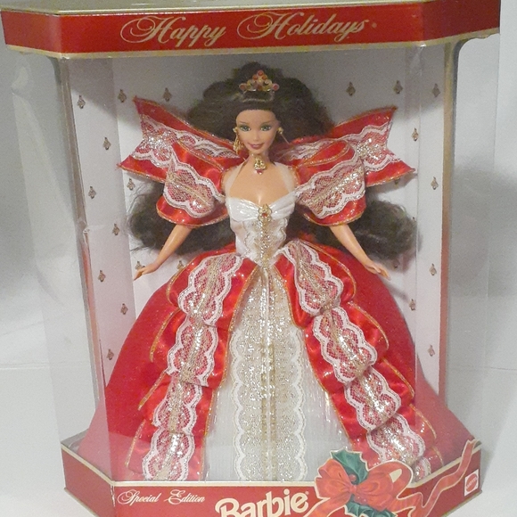 10th anniversary happy holiday barbie